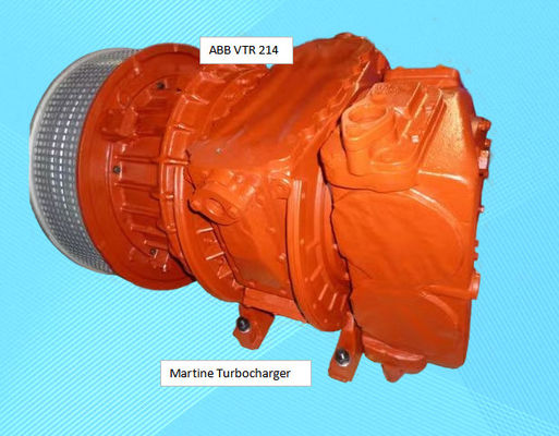 High Efficiency ABB VTR 214 Martine Turbocharger From 250kW To 10000kW
